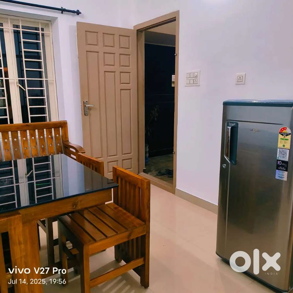 FAMILY & 2 LADY'S - 1BHK FURNISHED APARTMENT RENT AT KAKKANAD INFOPARK
