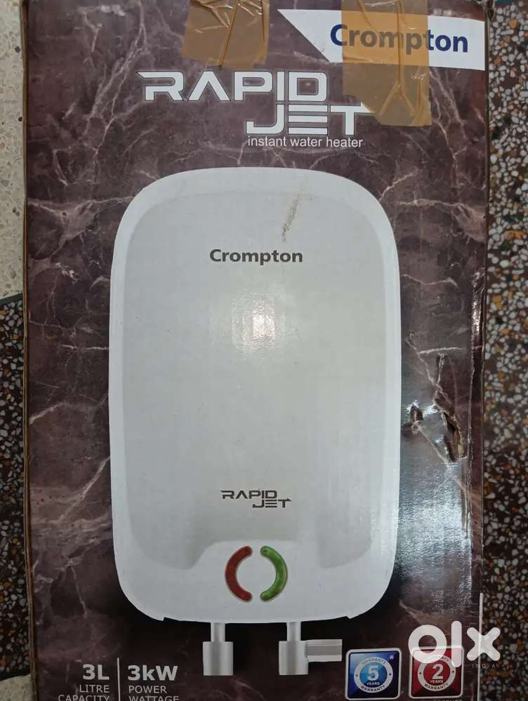 Crompton Rapid Jet 3-L Instant Water Geyser, water heater