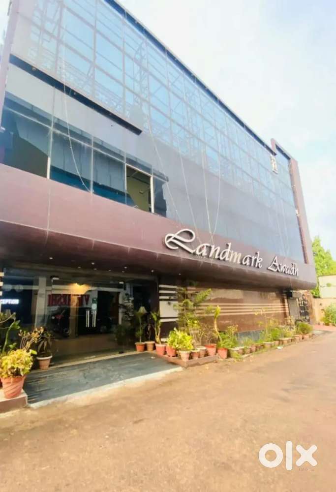 Hotel Landmark Avadh, full furnished Near Lucknow Airport for sale.