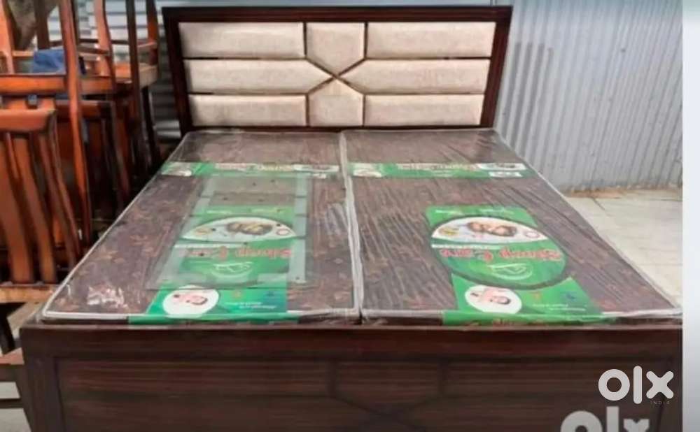 Double bed curly model