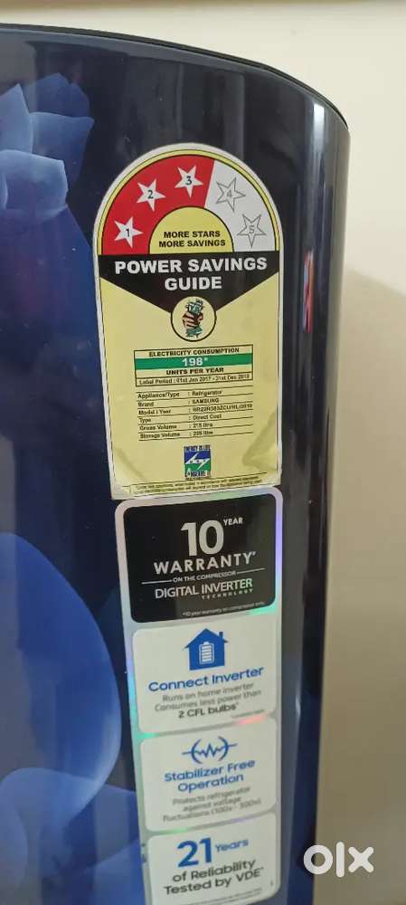 Samsung 215 Ltrs refrigerator