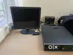 HP Compaq cpu with frontech led monitor