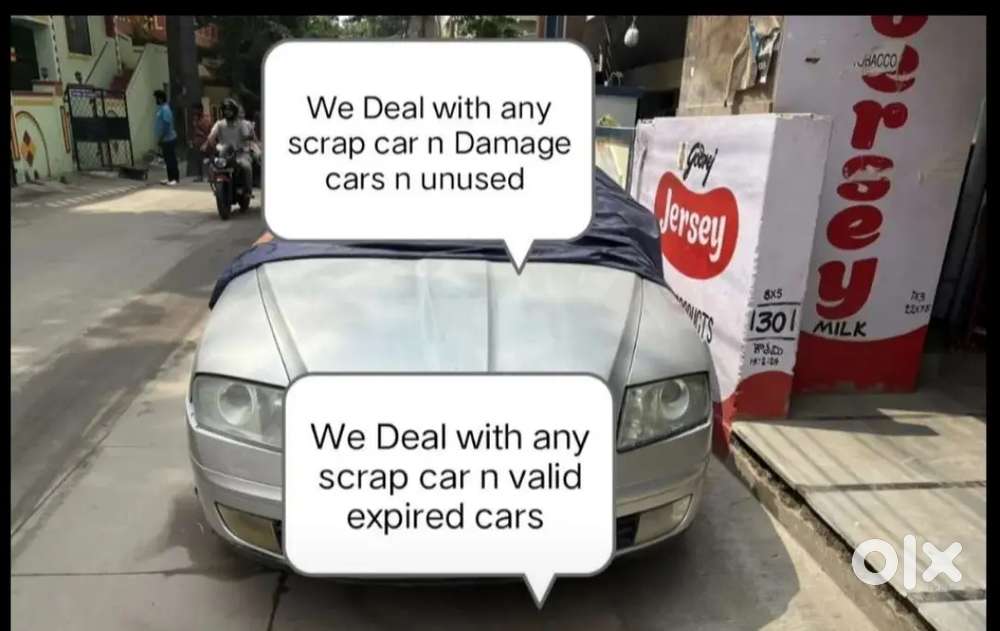 We Deal with any scrap car n valid expired cars n parking problem car