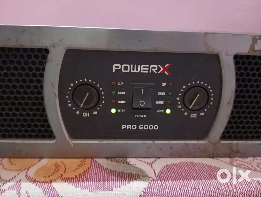 Powerx pro 6000 amplifier