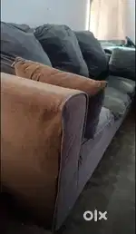 Torque Moscow 3 Seater Fabric Sofa For Living Room