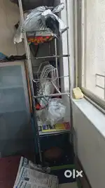 Utensils Rack & single bed