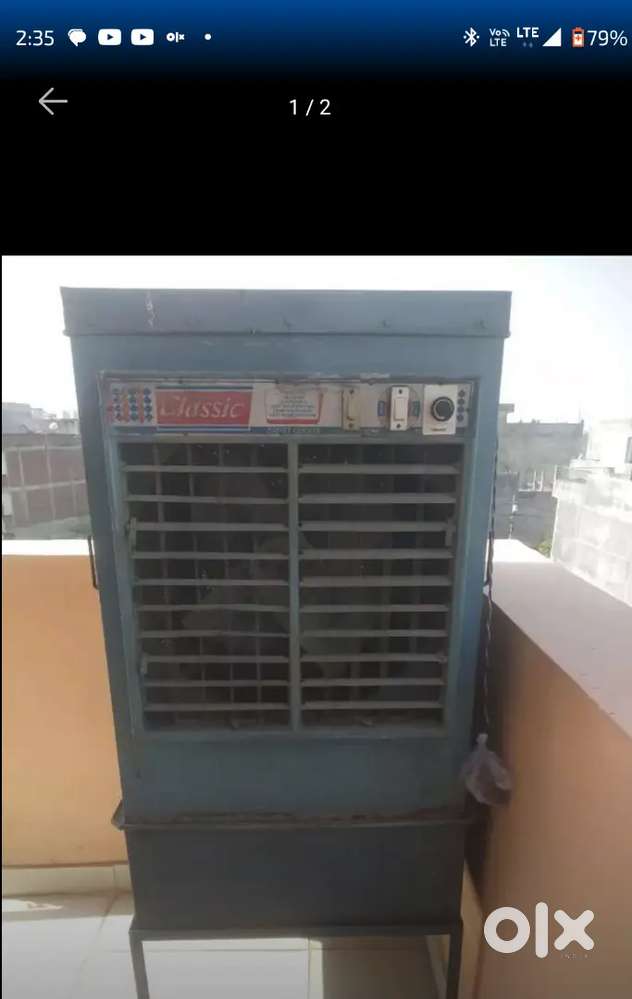 Iron Big cooler copper fast with stand full working condition