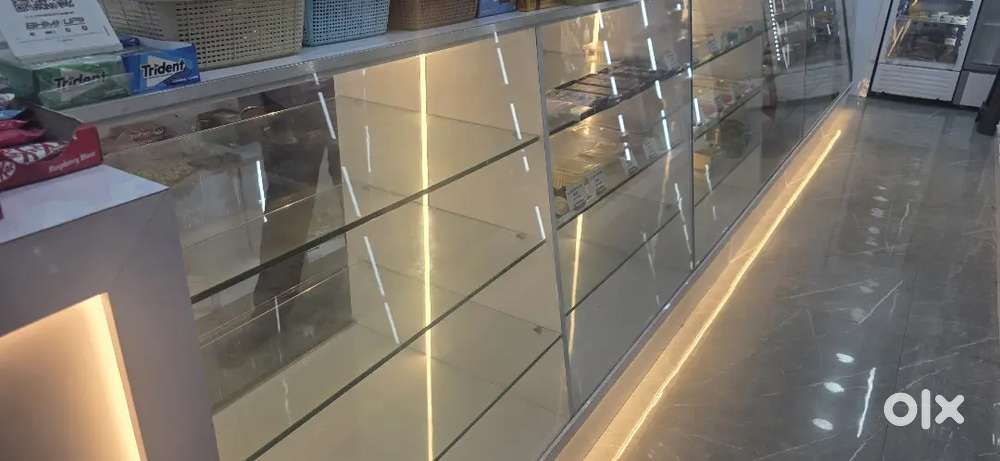 Sweets display counter