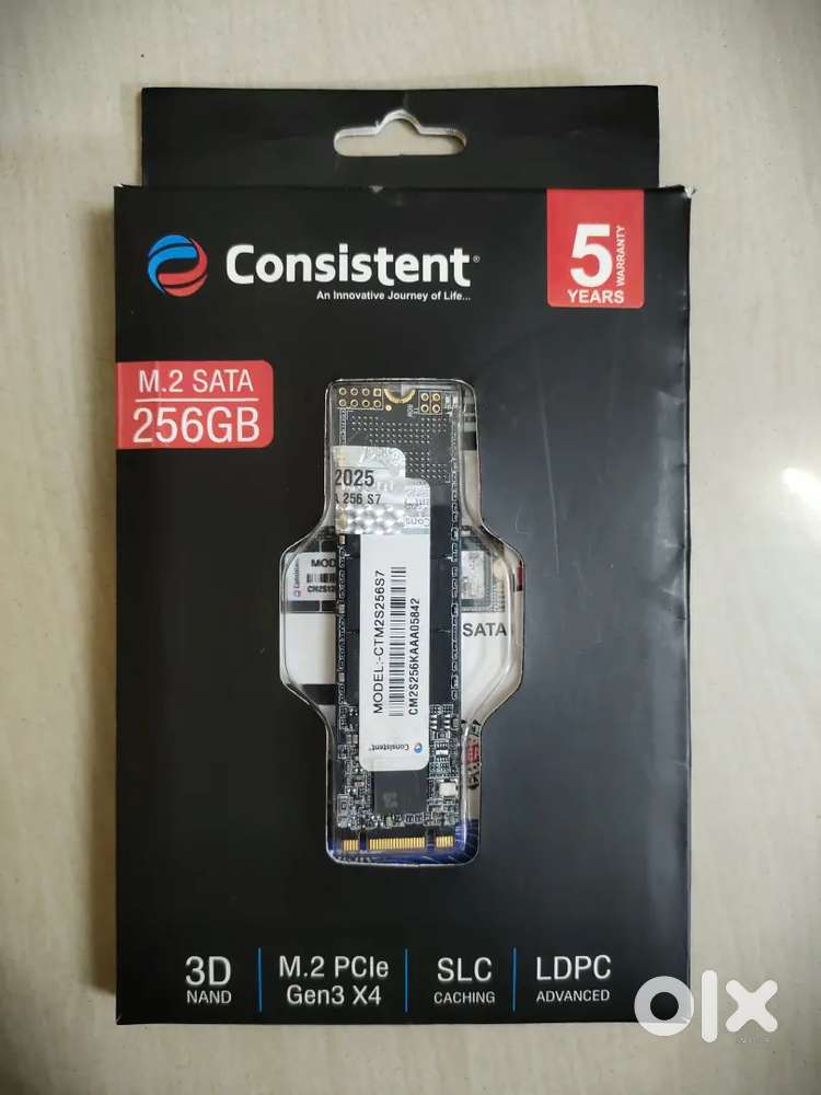 M.2 SSD 256GB Consistent