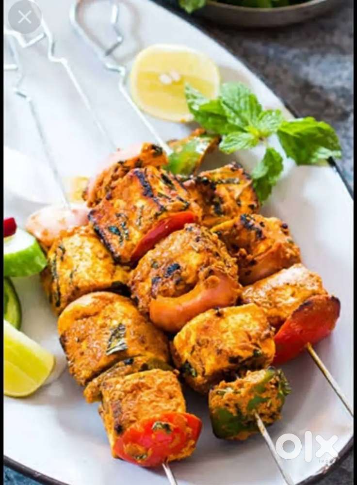CHICKEN Items like  TANDOORI,TIKKA,KEBAB,BRIYANI, LOLLIPOP,etc