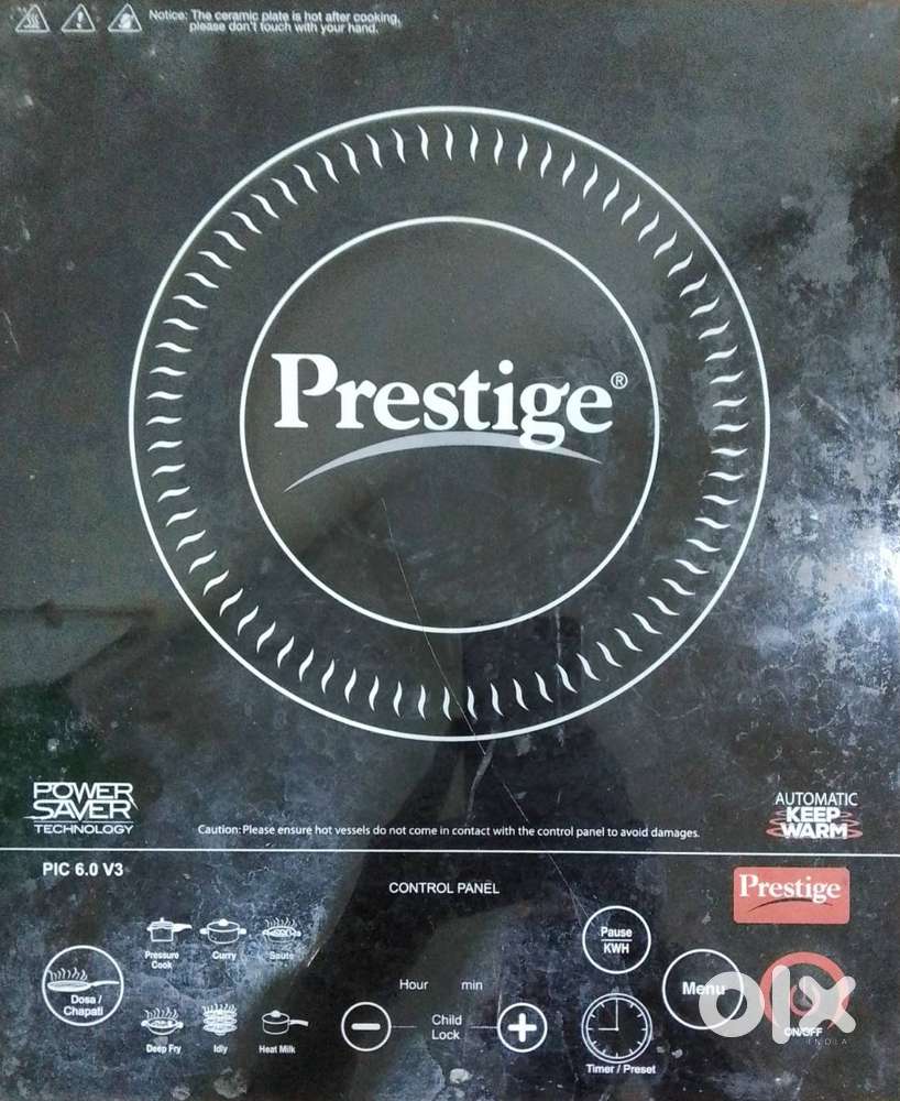 Prestige  touch panel  induction stove