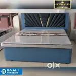 Khwaja furniture.  High quality plywood Bed. Bajaj finance available