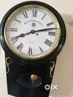 Antique and old West End wall Clock 14 days