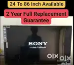 Brand new Ultra Smart Led tv frameless model
and 5g COD AVAILABLE yo