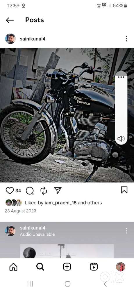 14 Dec 2014 good condition one hand use bike 1 owner no work for bike