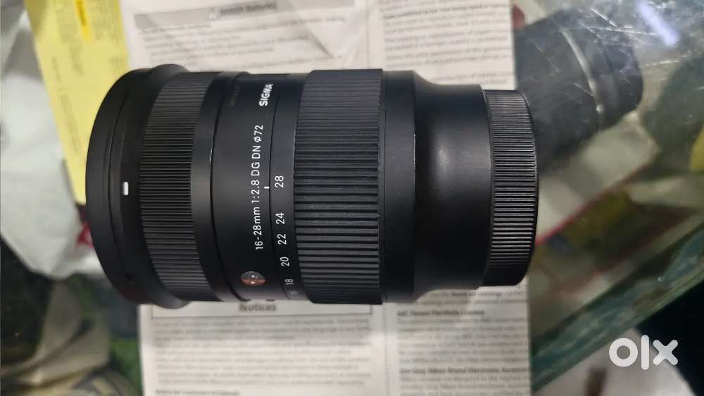 Sigma 16-28mm F2.8 DGDN Full Frame Sony Lens almost unused