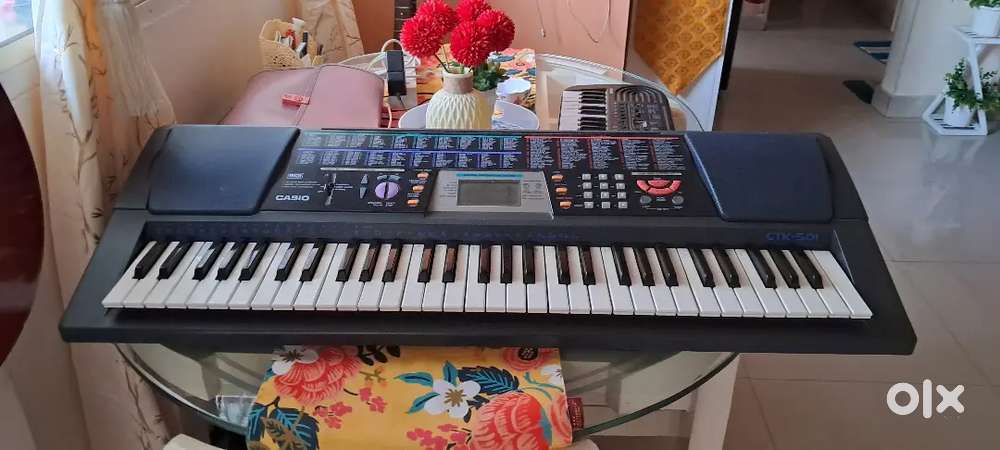 Big Size Casio CTK 501with adopter...61 keys