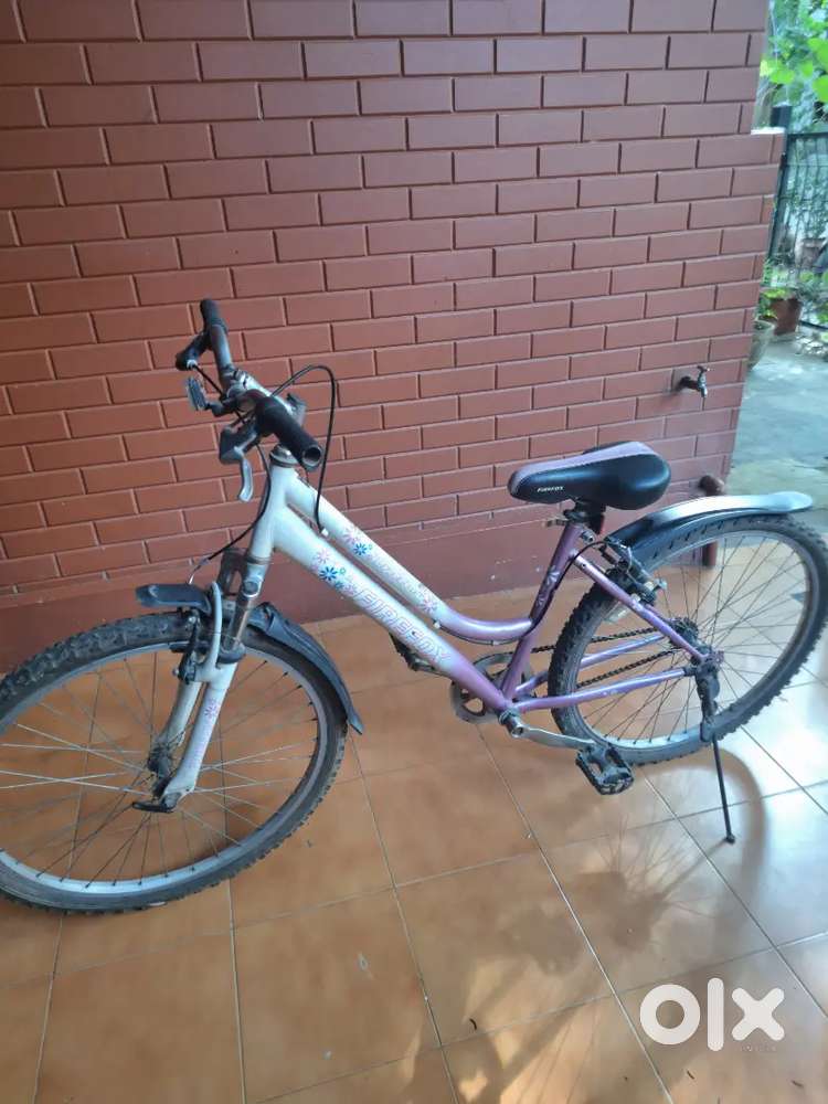 Hardly used girls bicycle