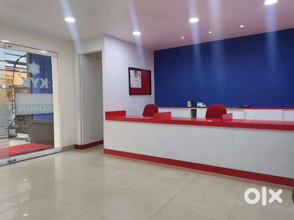 Fully Furnished office space for rent in Murinjapalam.