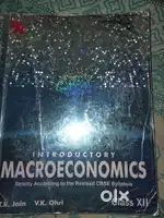 Macroeconomics of class 12th   2024 edition Good condition second hand