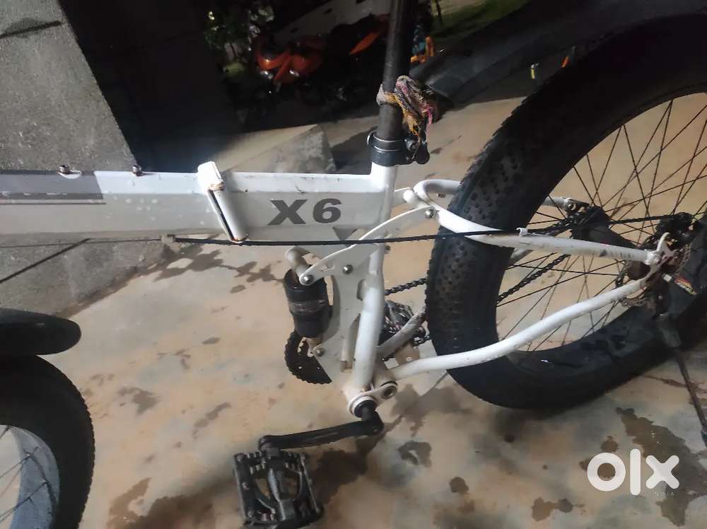 X6 beast fat tyre cycle bike