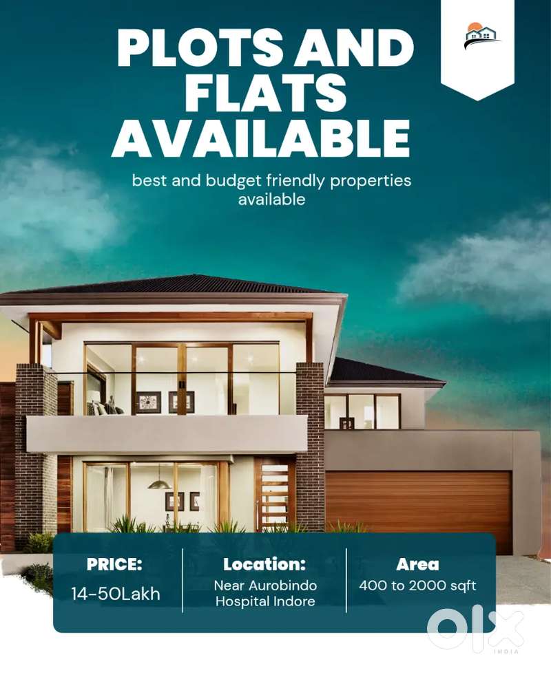 Flats and plot available in your budget