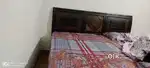 Double bed with storage box 6*6 ft in size