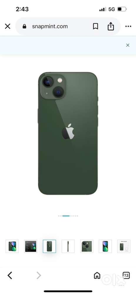 iPhone 13 green