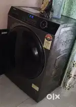 Haier front load washing machine.