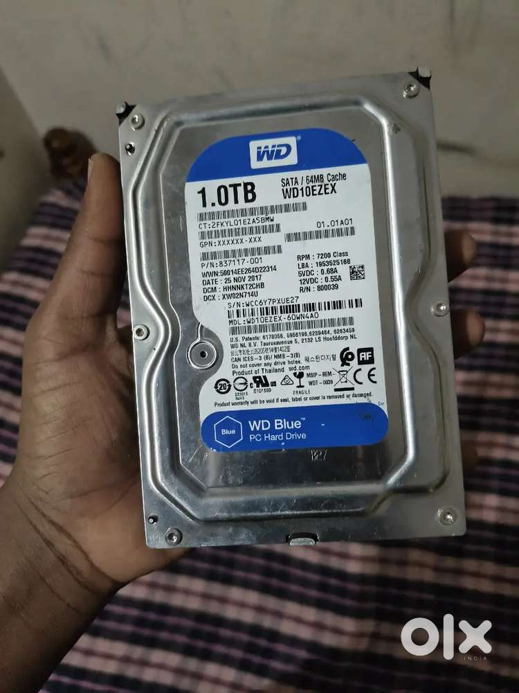 Wd bule pc hard disk 1.0tb rate tagavacu matladitha