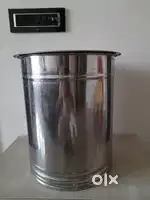Stainless steel drum 12 dia. x 15 height