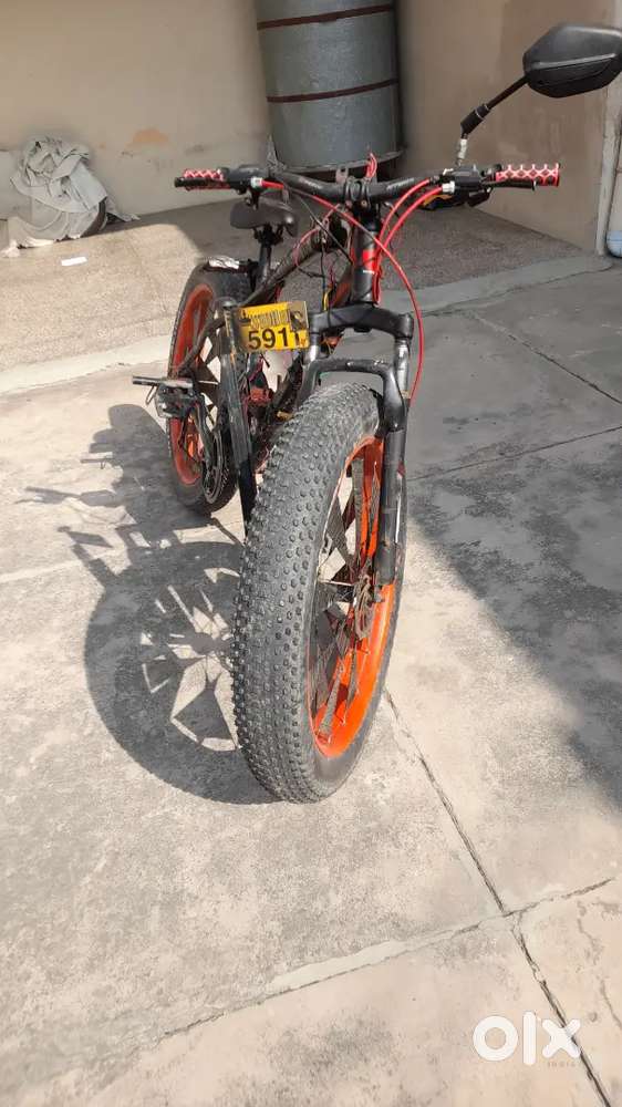 FAT TYER APPGROW BISYCLE HARTEX TYER 3 MONTH USED