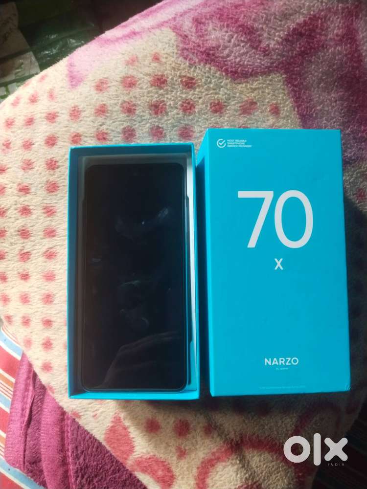 6 Month old 6RAM 128ROM 5G Phone Realme narzo 70x 5g