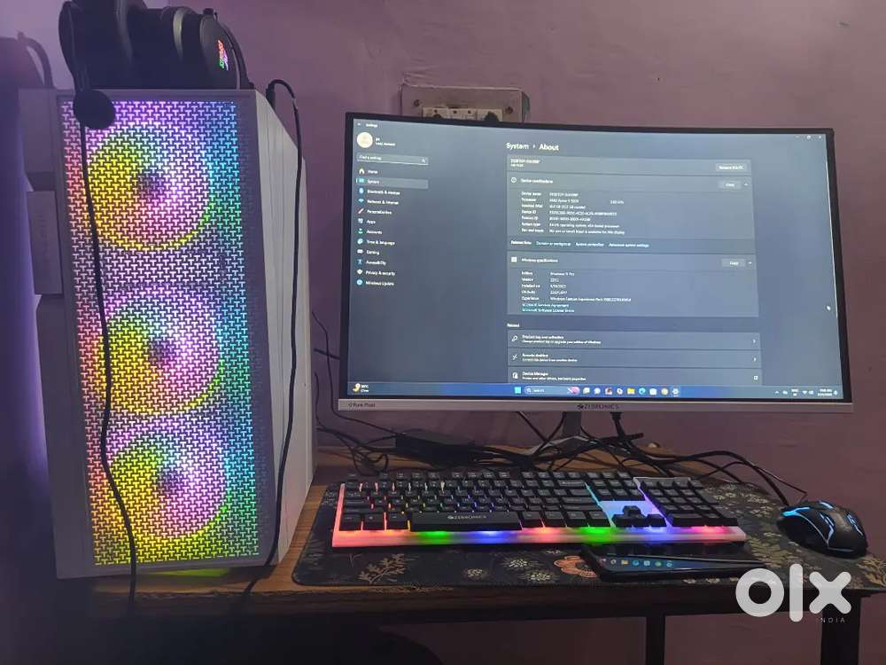 Gaming pc  bland new hai amd ryzen 5500