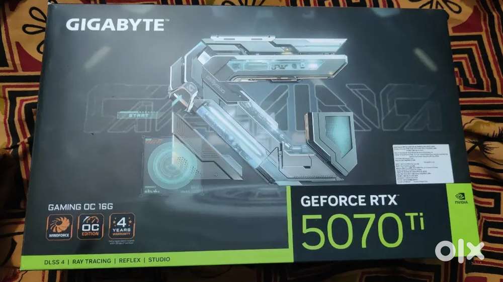 Gigabyte Rtx 5070 ti gaming oc 16gb Graphics card one month old