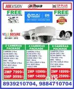 OFFER OF          2MP HIKVISION CCTV CAMERA   DAY & NIGHT VISION MEGA
