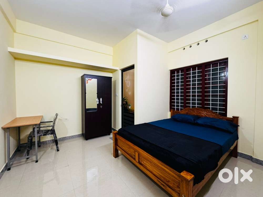 Furnished single rooms for rent @ kulathoor , near infosys & ust