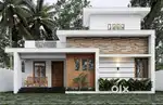 Cute villa with attractive elevation