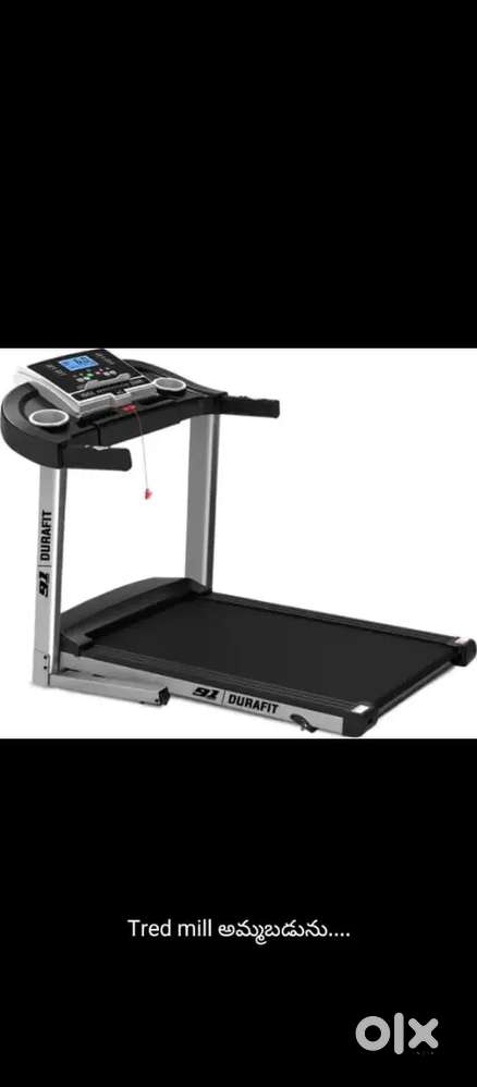 Almost New Durafit Treadmill – Perfect for Fitness at Home