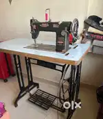 Electric Sewing Machine with motor and wheel stand