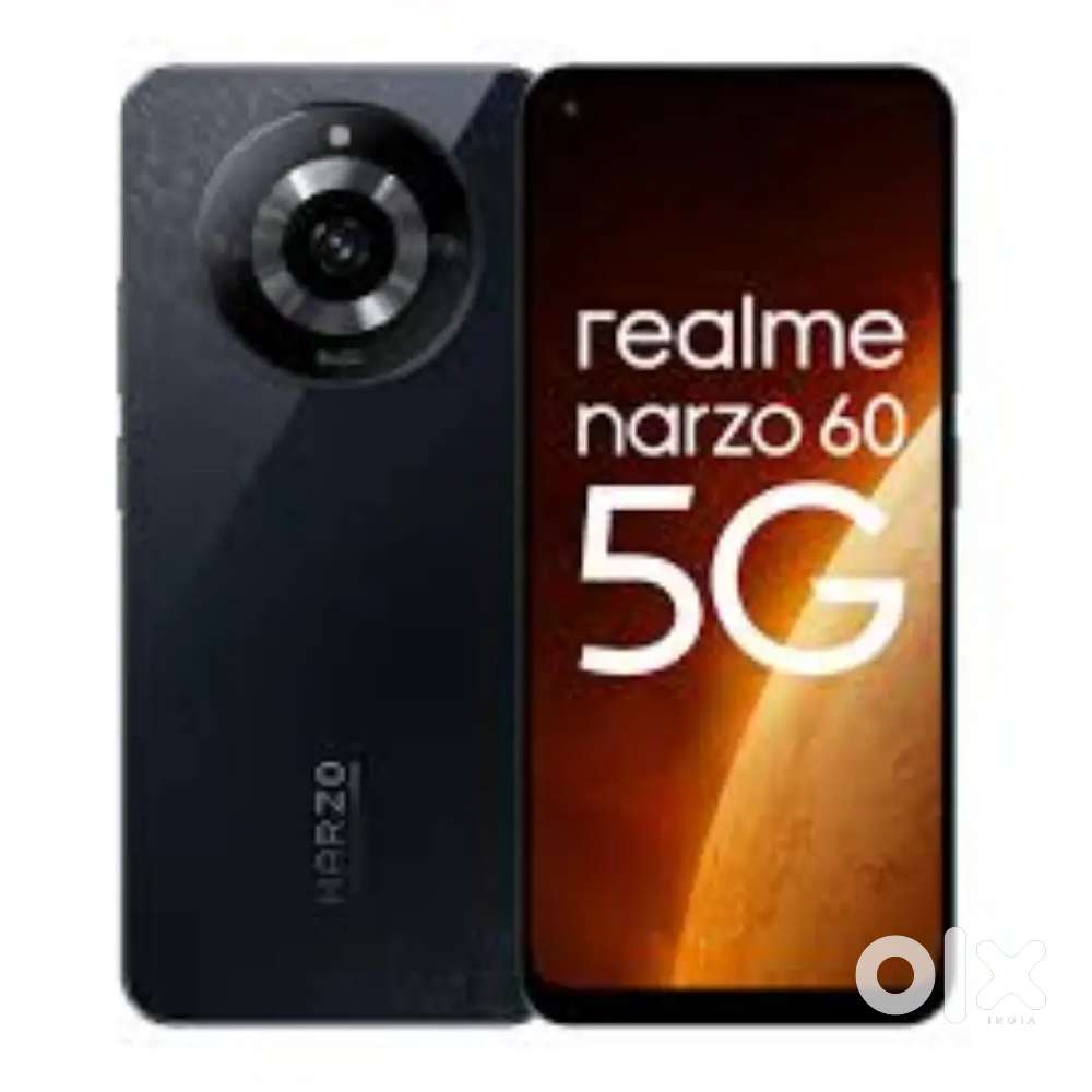 REALME NARZO 60 5G 1 PROBLEM SCREEN IS BROKEN THE PHONE IS IN GOOD