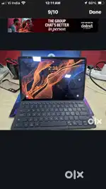 S8+ plus tablet with Keyboard