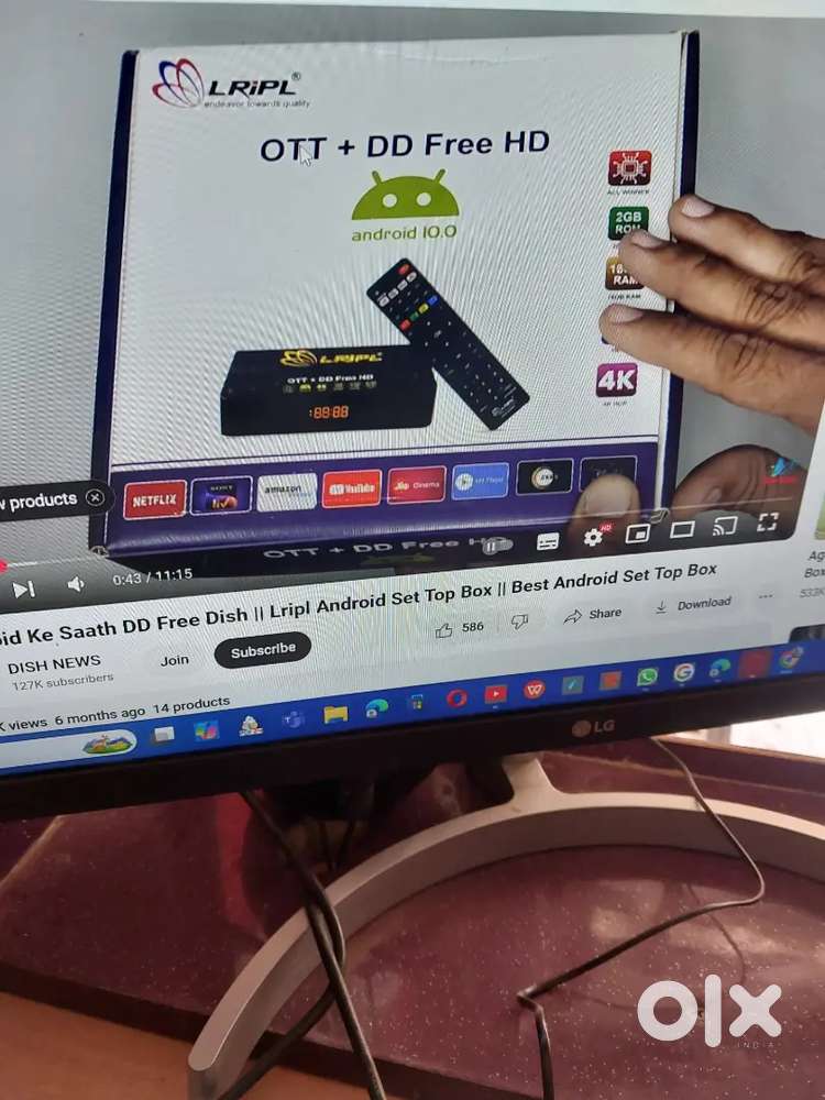 Lripl android + DTH DUAL box