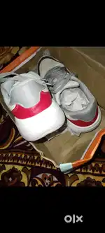 RED TAPE SHOES (RED/ WHITE)