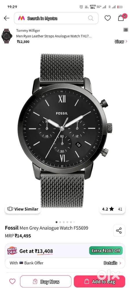 Neutra Analog Watch For Men FS5699,