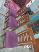 1 year old dining table with 6 chair