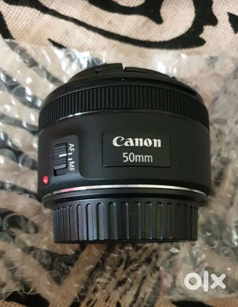 Canon EF 50mm f/1.8 STM Standard Prime Lens (Black, 50 mm)