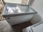 Glass top Deep Fridge For Sale