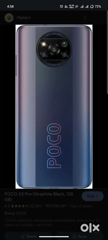 Poco x3 pro all original 8 128 ...