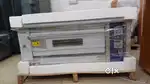 Gas+electric pizza oven at very minimum price one deck two tray